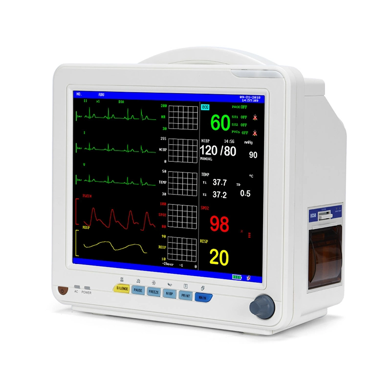 مراقبة ECG محمولة متعددة المعلمات للمنزل الطبي