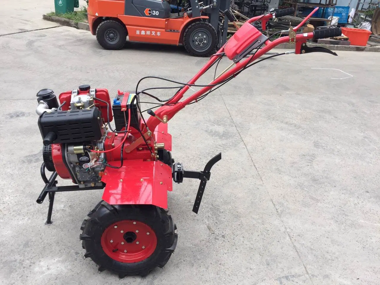 Farm Machinery Mini Power Cultivator Tiller with Rotary Tillage and Weeding Equipment