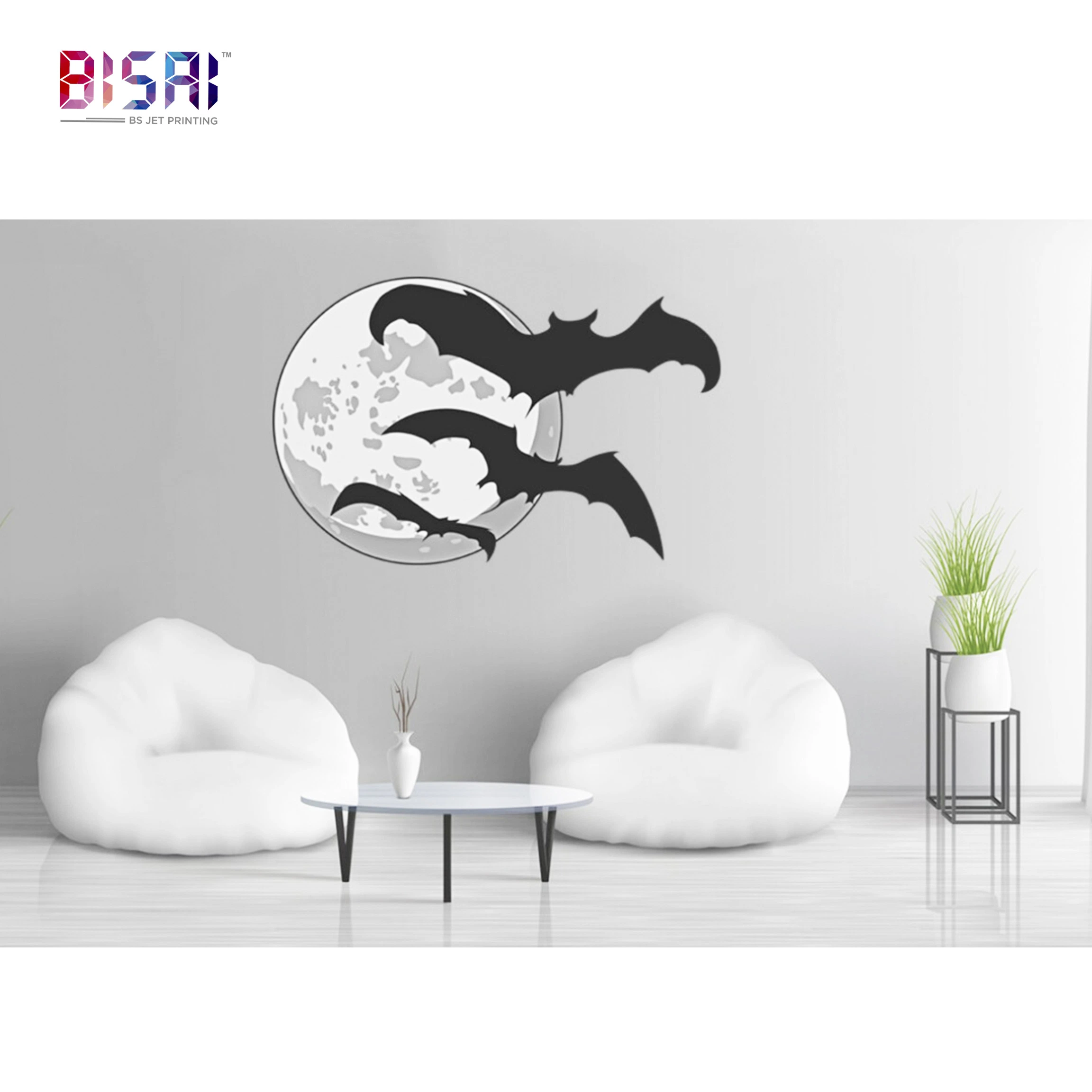 Vinyl Waterproof Sticker Halloween Pattern Baby Room Floor Mirror Wall Stickers Decoration