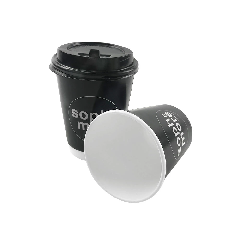 China Biggest Manufacturer Disposable Hot PLA Coffee 8oz Paper Cups with Logo Paper Coffee