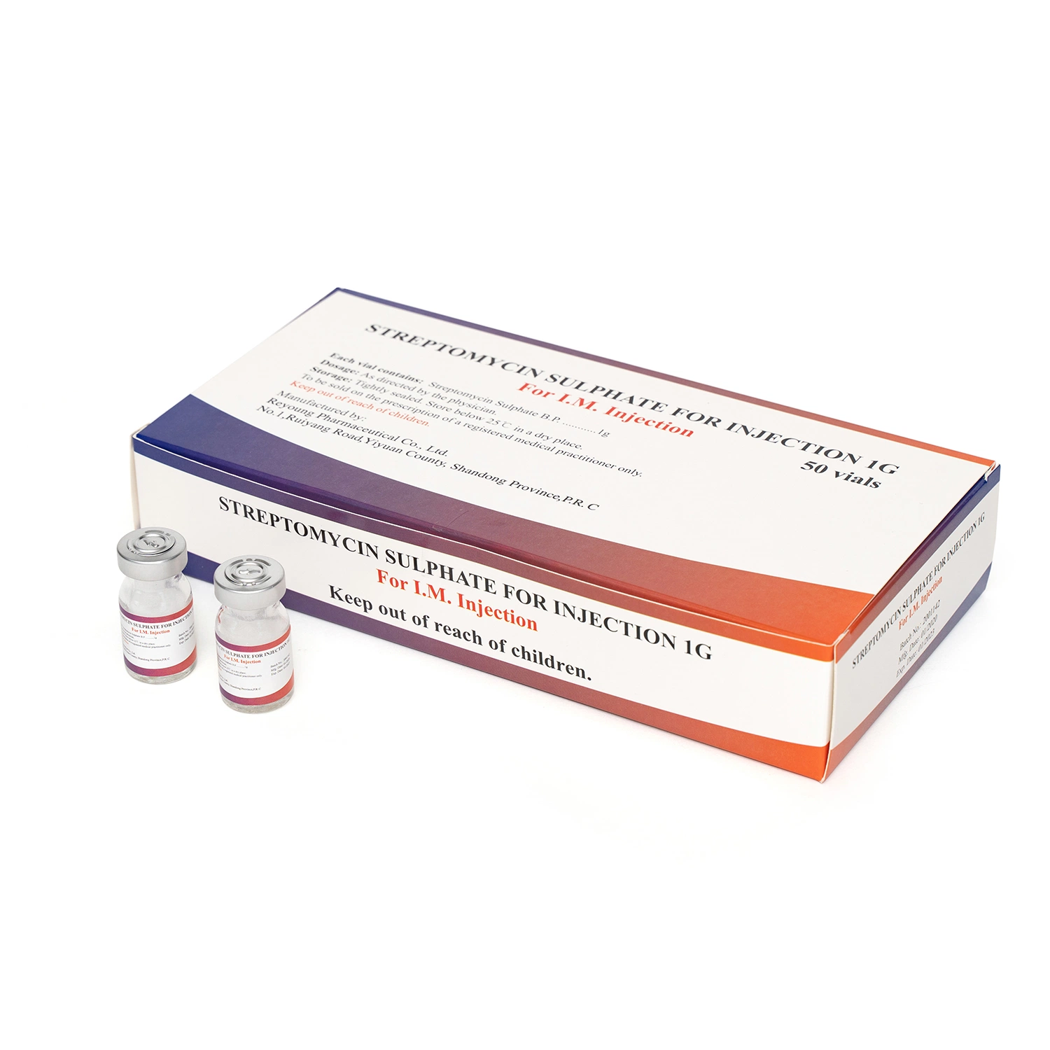 High Quality of Streptomycin Sulfate for Injection with Good Price
