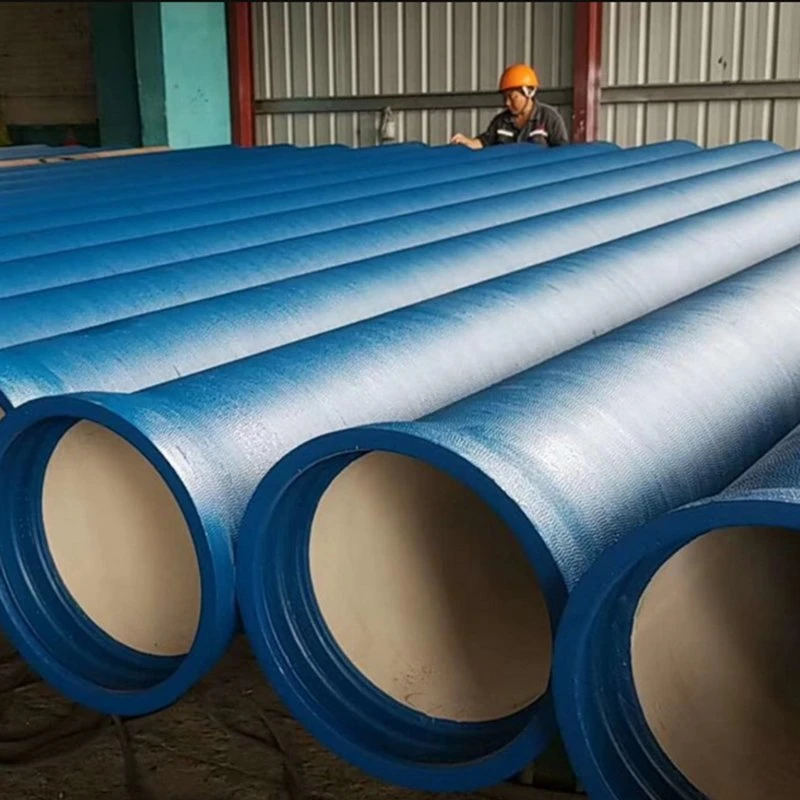 ISO2531 En545 En598 Municipal Water Supply Cast Iron Pipe K9 DN80 DN100 DN800 Ductile Iron Pipe Fitting Tube Price