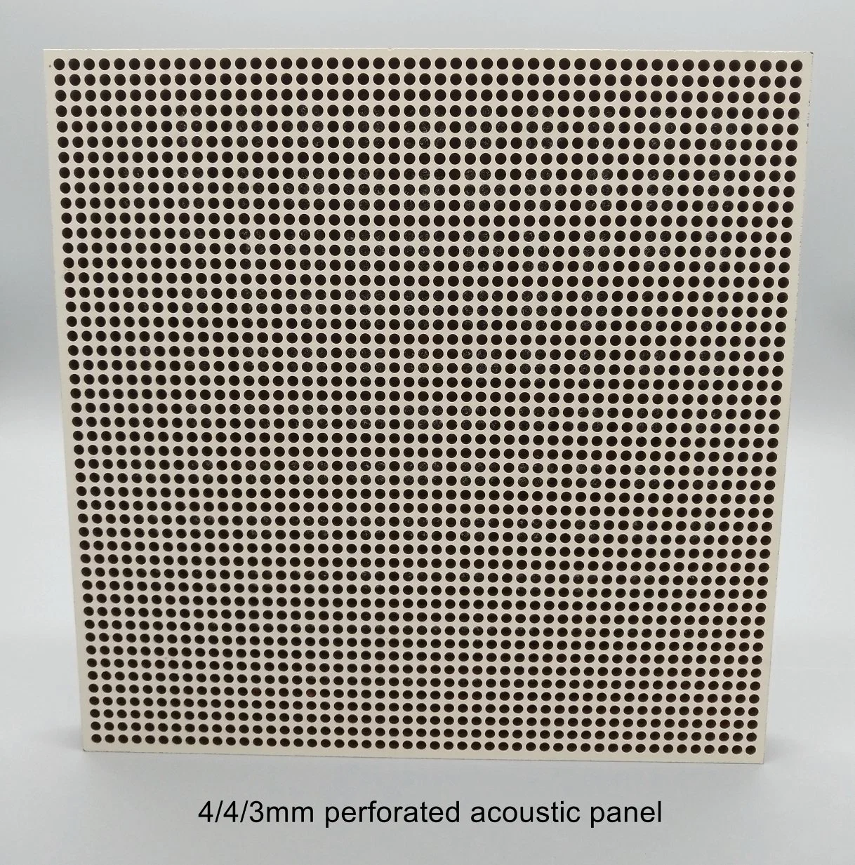 32/32/6mm Straight Perforated Acoustic Panel for Wall and Ceiling Sound Absorption Solution