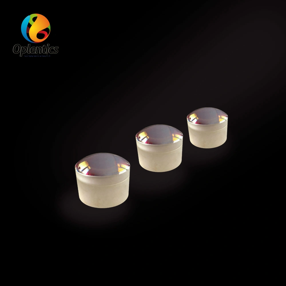 Optical Glass Fused Silica Convex-Concave Positive Meniscus Achromatic Spherical Lens