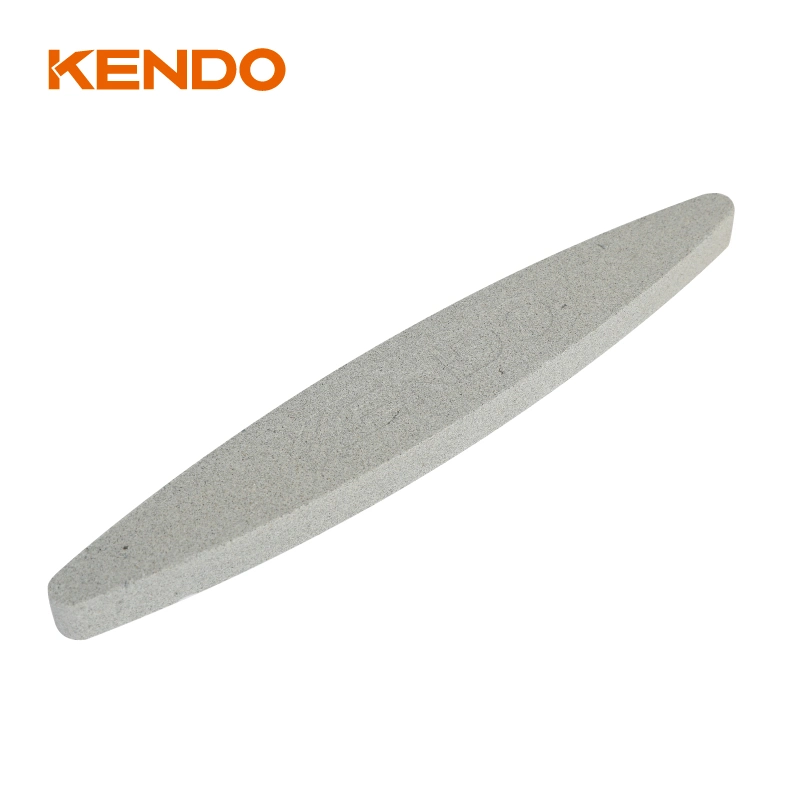 Kendo forma oval de piedra de afilado perfecto para el pulido de afilado, tijeras, cuchillos, cinceles y herramientas