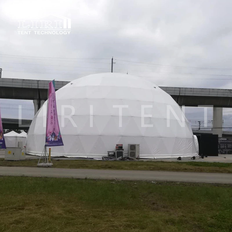 Giant 30 Meter Half Sphere Dome Tent Structure