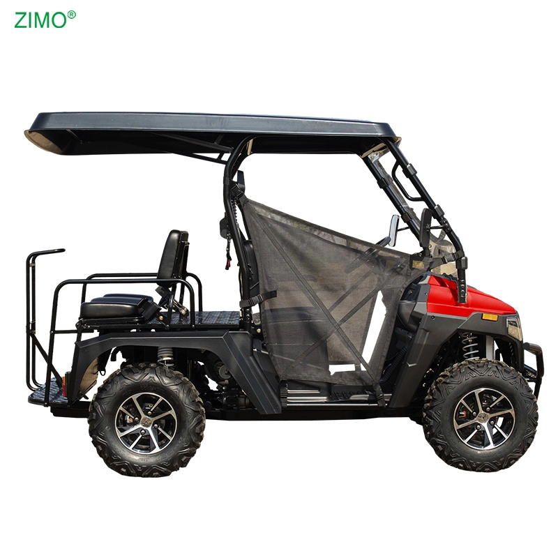 2024 Off Road 72V batería de litio 4 6 asientos 10KW Cazar Club Cart 4X4 coche de golf eléctrico en venta