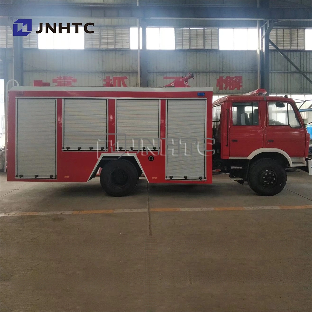 China Double Row Cabin 6 Wheels Water Tanker Foam Fire Fighter Truck Fire Fighting Trucks for Sale