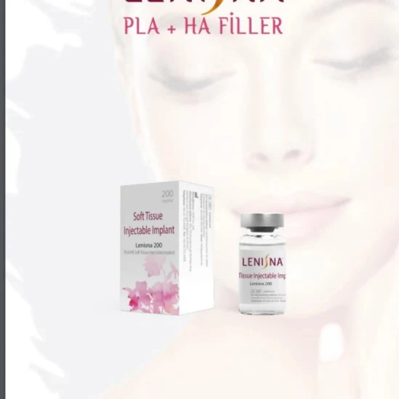 Lenisna 200mg Plla+Ha5ml collagène pour rides du visage retrait Volume Plla Juvelook 50mg stimulation du collagène facial Volume anti vieillissement