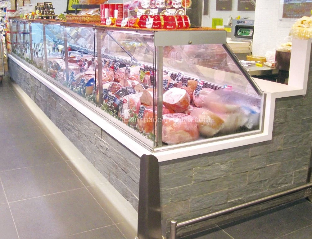 Dsf Series Right Angle Glass Meat Display Refrigerator