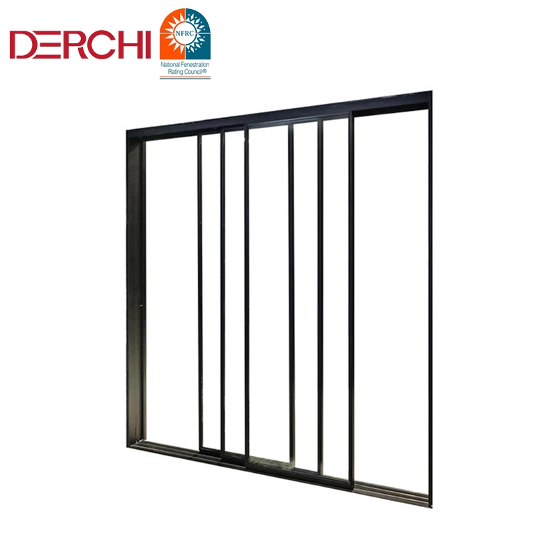 New Design Windows Doors Aluminium Frame Glass Sliding Door Security Sliding Door