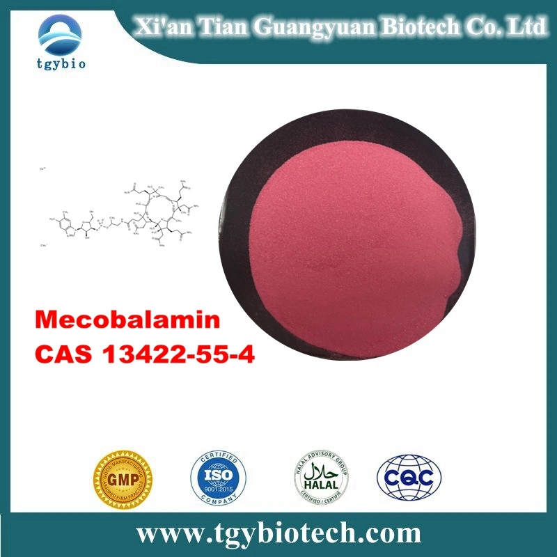 Fabricante de API profissional CAS 13422-55-4-9 vitamina B12 pó de Mecobalamina