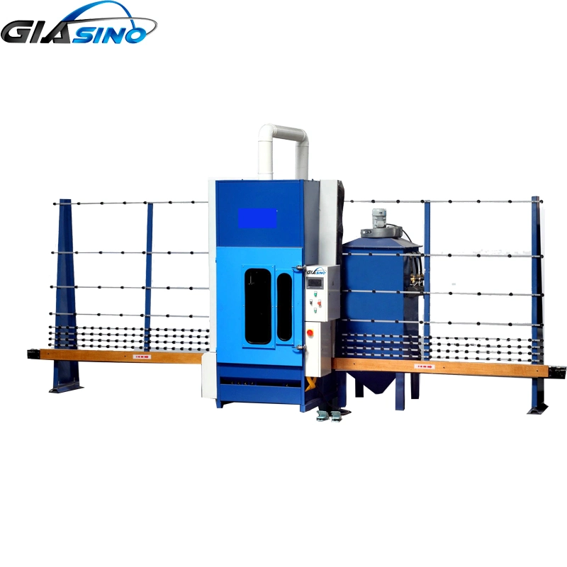 Automatic CNC Vertical Glass Processing Sandblasting Sandblaster Machine