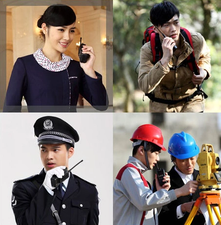 8W Two Way Radio with Long Range High Power Output Walkie Talkie Bf-860