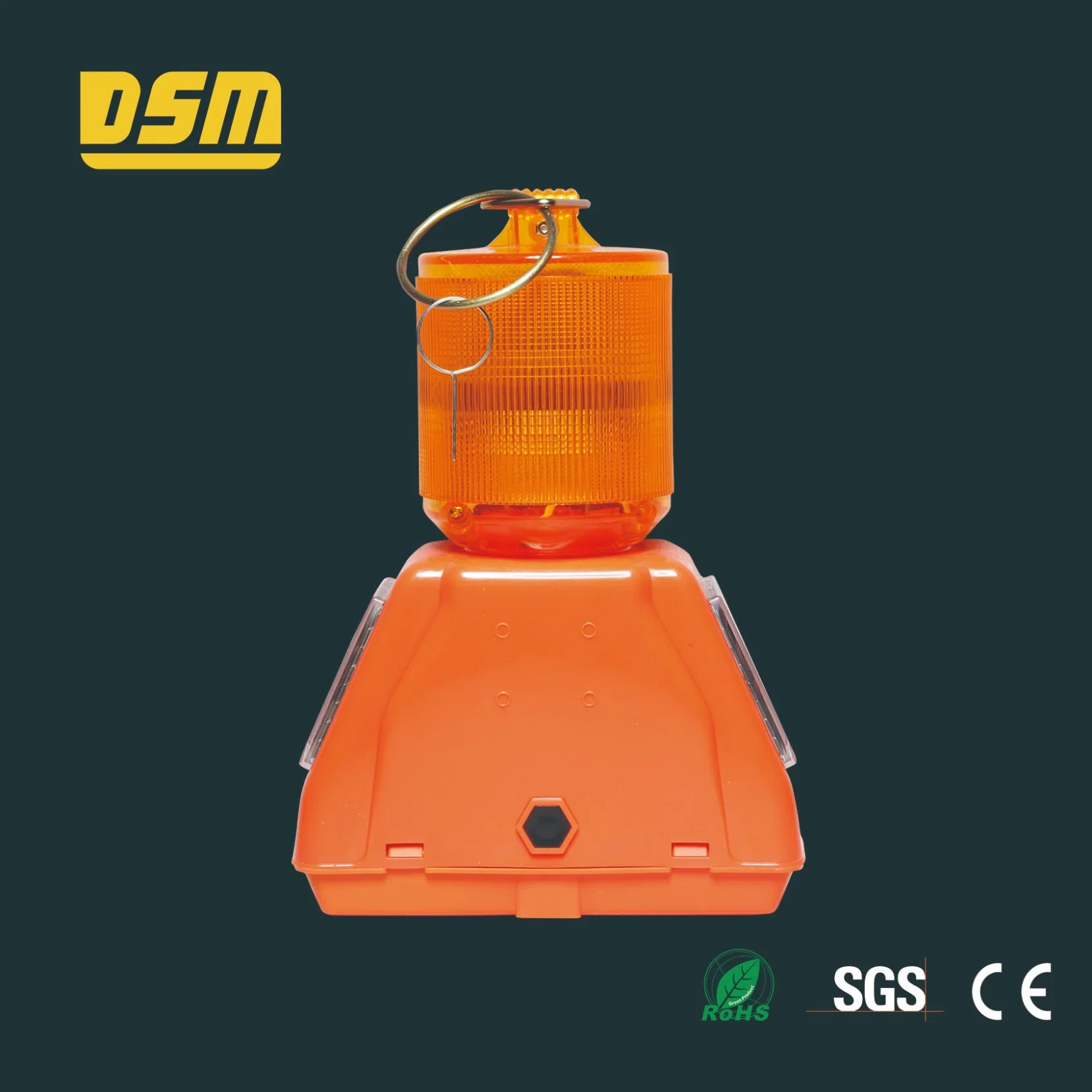 Cheap Price Southeast Asia Dsm Anti-Rain Warning Lamp Control Solar Traffic Light with RoHS