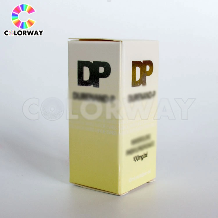 Glossy Art Paper 10ml Vials Box Glass Vials Box Packaging