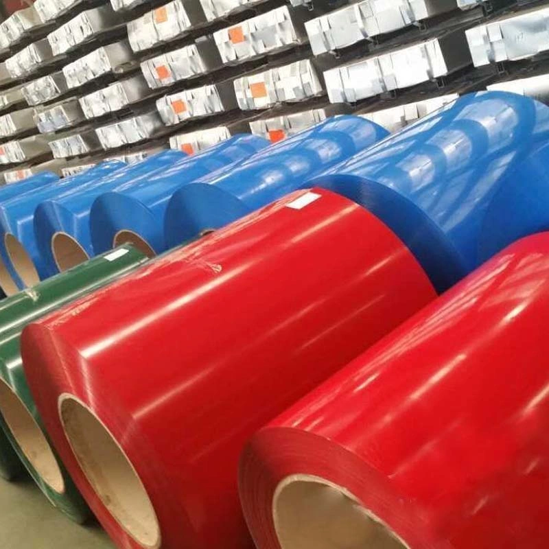 PPGL Az150 Hot Dipped Galvalume Galvanised Steel Coils Dx51d Color Coated Steel Roll PPGI Prepainted Galvanized Coil/PPGI/Color Coated Steel