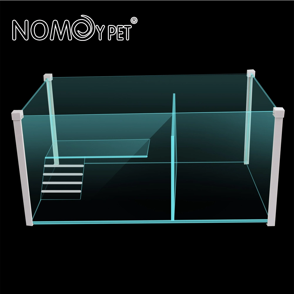 Nomoy Pet Hot Selling Hochwertige Bruchsichere Transparente Glas New Fish Schildkrötenpanzer