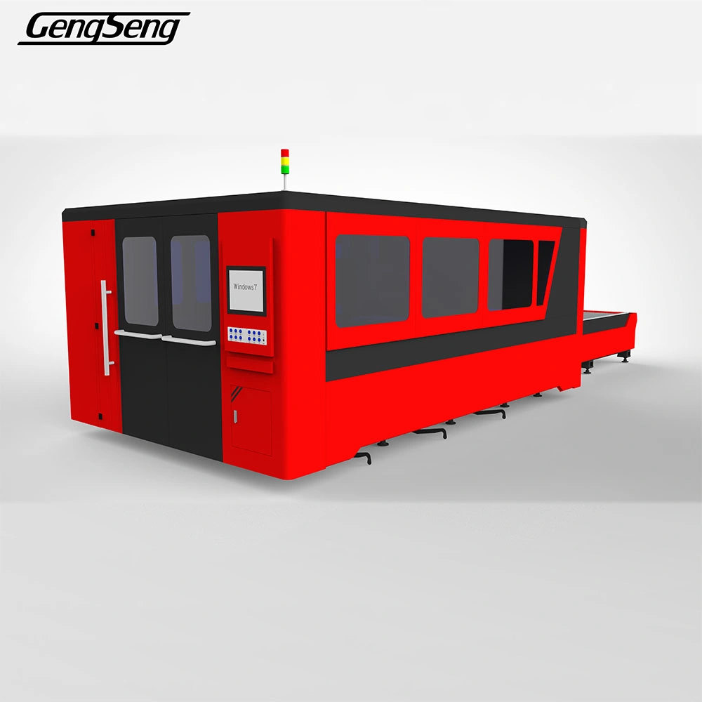 Faserlaser Faserschneidemaschine 2000W Metall-Faseroptische Laser Cutter Aluminium / Kupfer / Eisen Stahlblech Faser Schneidemaschine