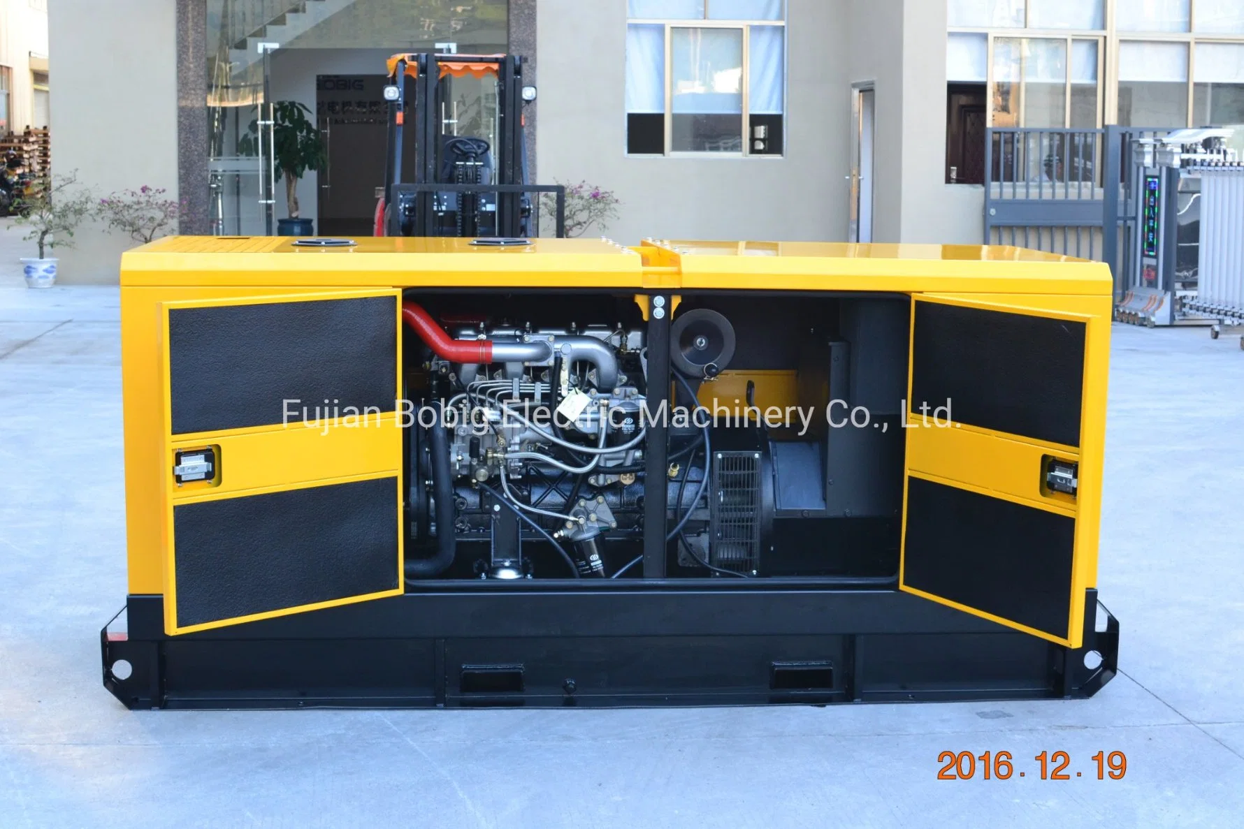 50kW Schallisolierter Dieselgenerator der Serie Weifang Ricardo mit Factory-Direct Top Qualität