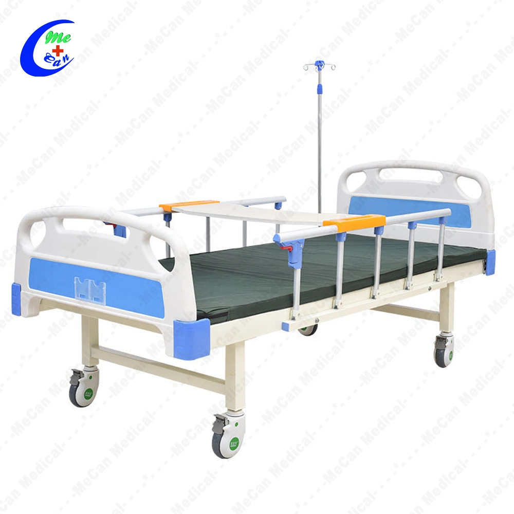 Manufacture Stainless Steel Flat Manufacturer Adjustable Medical Folding Foldable ICU Hospital Bed