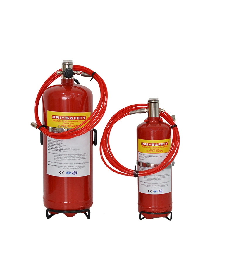 Wet Chemical Automatic Fire Suppression Systems of Direct Type