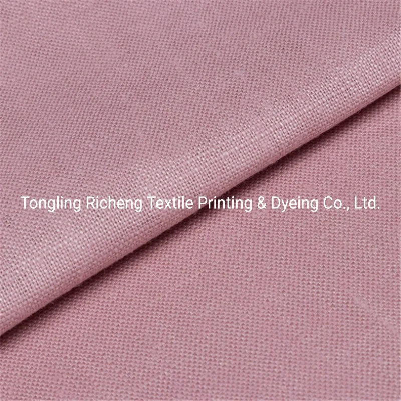 Wholesale/Supplier Textile Process Soft Linen Fabric for Spring and Summer Dress Skirt Shirt