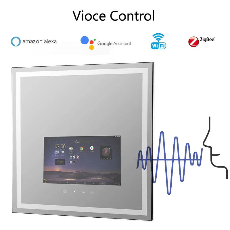 Preço por grosso 15,6 / 21,5" Interactive Ecrã Táctil Espelho inteligente para banheiro