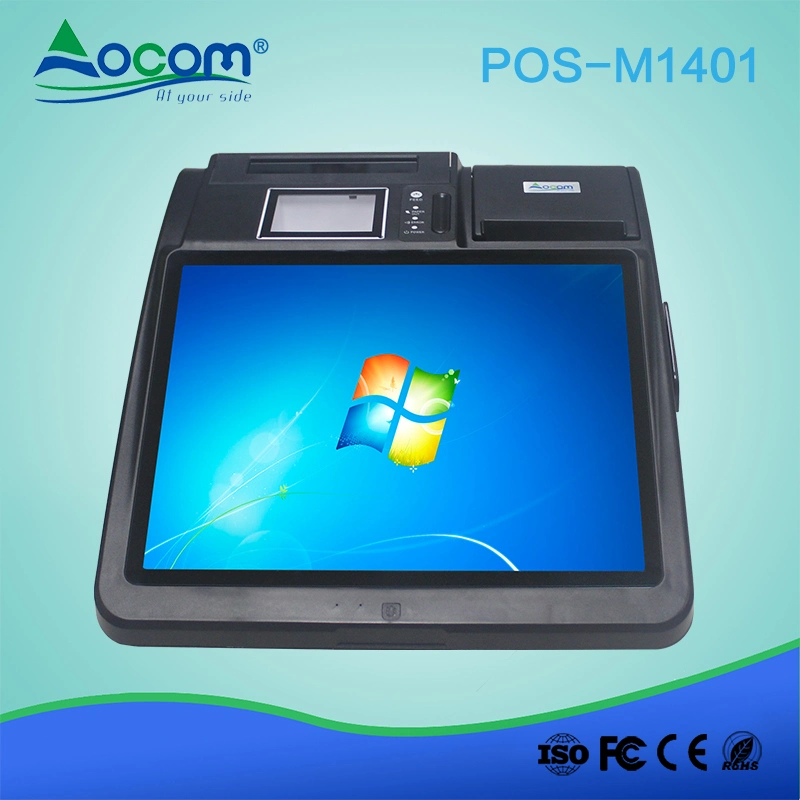 14inch Windows OS Tablet Machine All in One Touch Screen POS-PC-Terminal für Restaurants