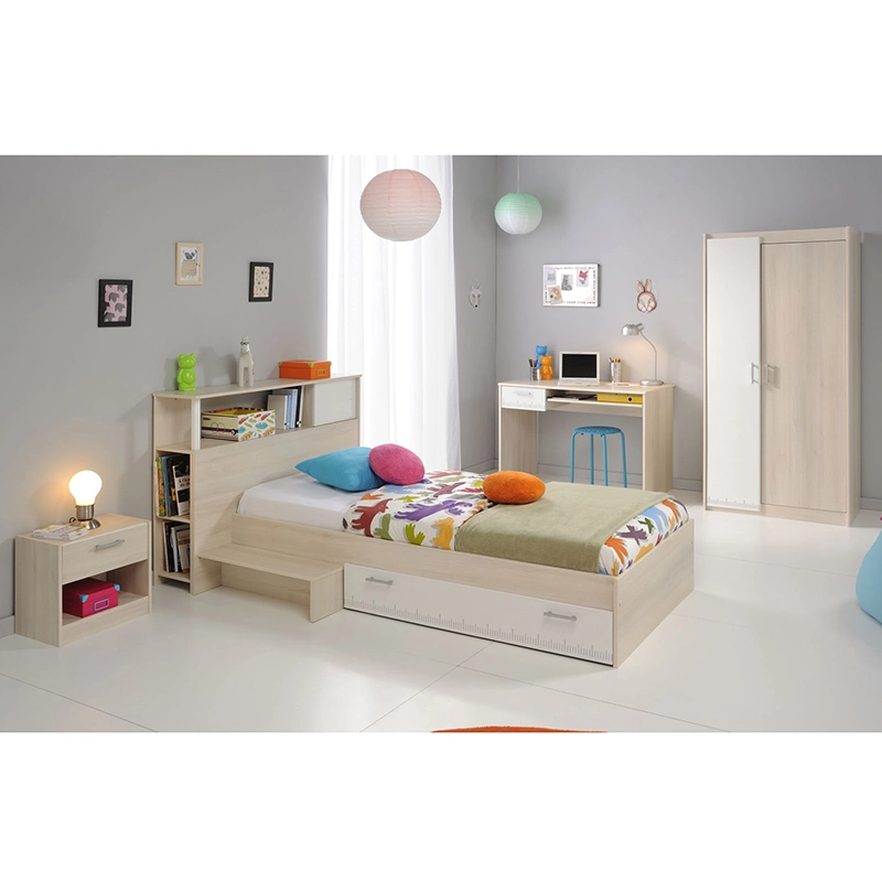 Moderno de Moda Infantil Muebles de dormitorio para niños juegos de muebles de madera