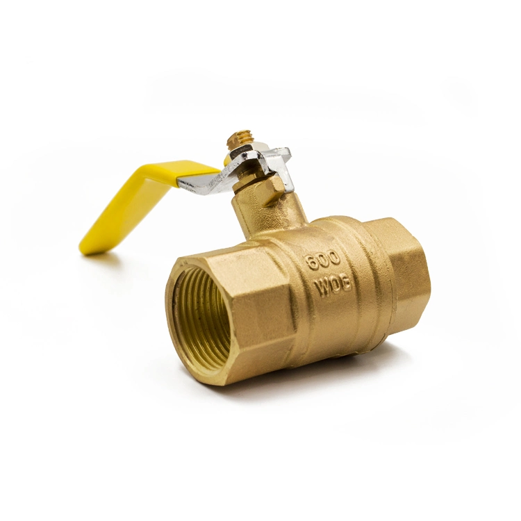 أنبوب المقبض الطويل للاتحاد ASB Brass Gas Valve Pn25 تركيبات النحاس نحاس صمام الكرة