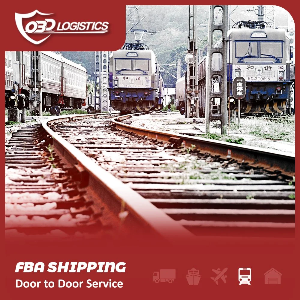 Amazon FBA Railway Shipping Train Forwarders Freight taxas de Shenzhen Chhina para Polónia Alemanha Espanha Portugal