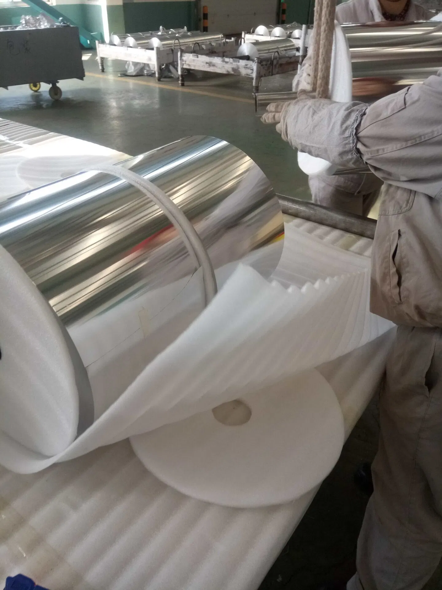 Conteneur de rouleau Jumbo H24 Décisions de matières premières d'aluminium