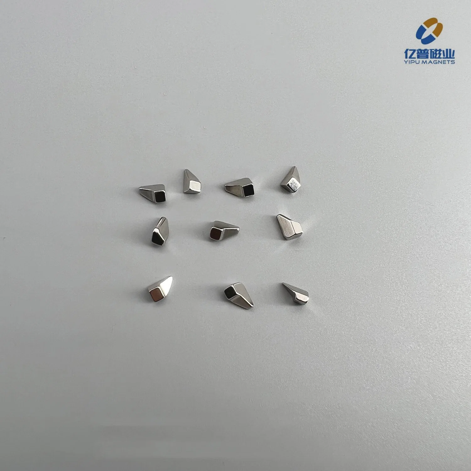 N45 Irregular Shape Neodymium Magnets Customized Magnetization