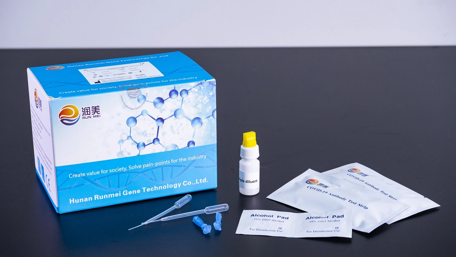 CE Approved Virus Igg/Igm Detection Device Rapid One Step Test Kits, Hospital Equipment Medical Products Rapid Test