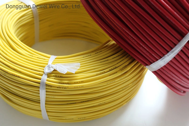 16AWG aislamiento de cable eléctrico cable de silicona fabricado en China para UL3211