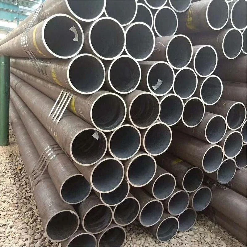 ASTM A106/A53 20 # Round Q235/fábrica padrão tubos de aço macio de alta qualidade, laminados a quente, sem costura, tubos de aço carbono/tubos de caldeiras de incêndio com fluidos