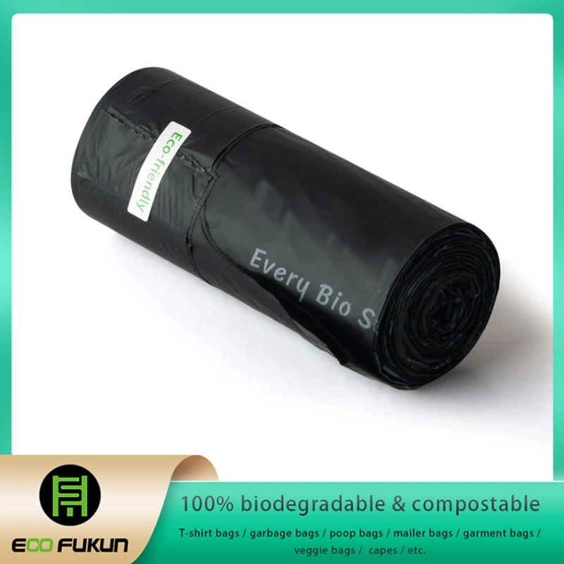 Hot Sale Starch Based Refuse Bag, Trash Bag, Compostable Bin Liners