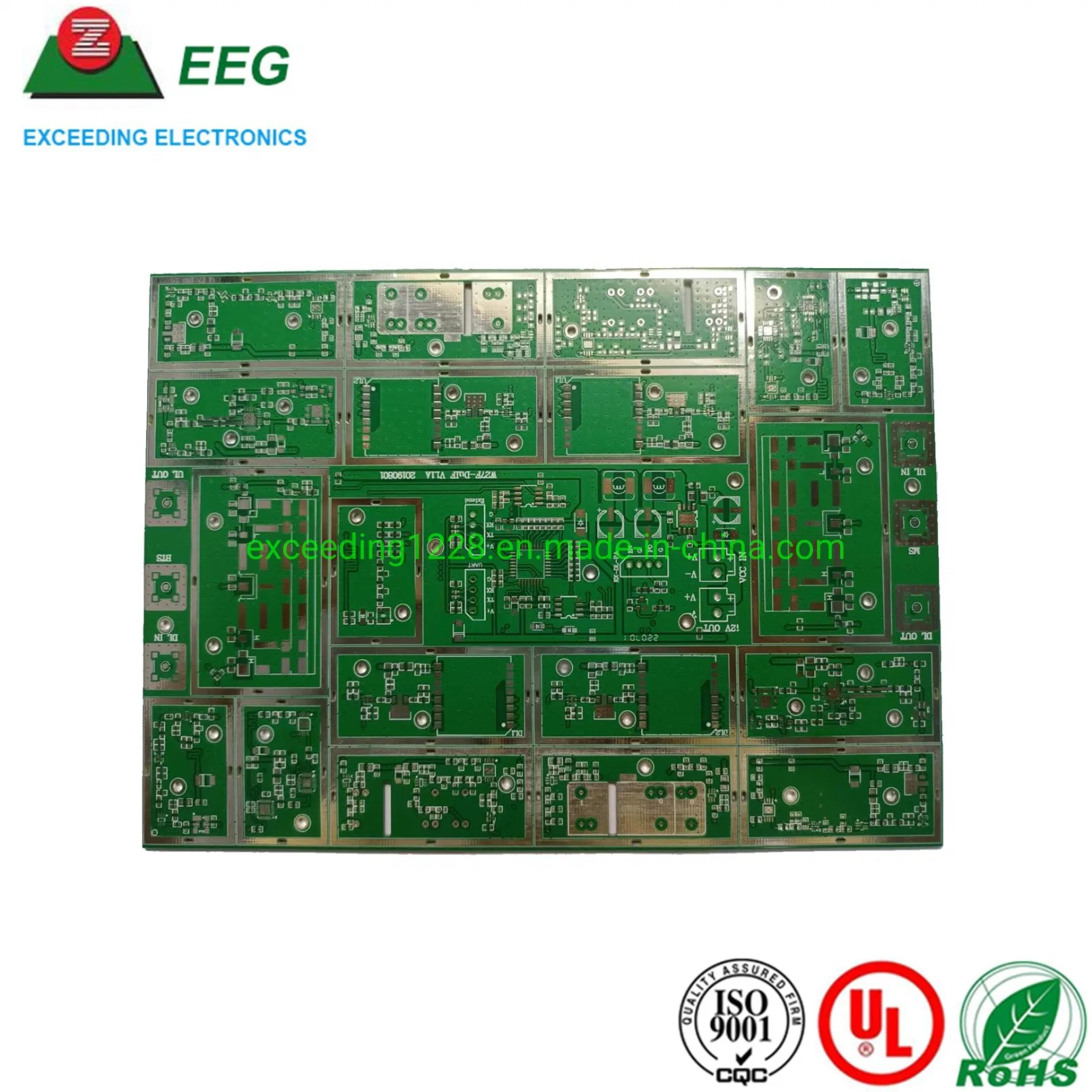 Placa de circuito impreso de alta precisión de PCB multicapa con 22years Fabricación Experiencia