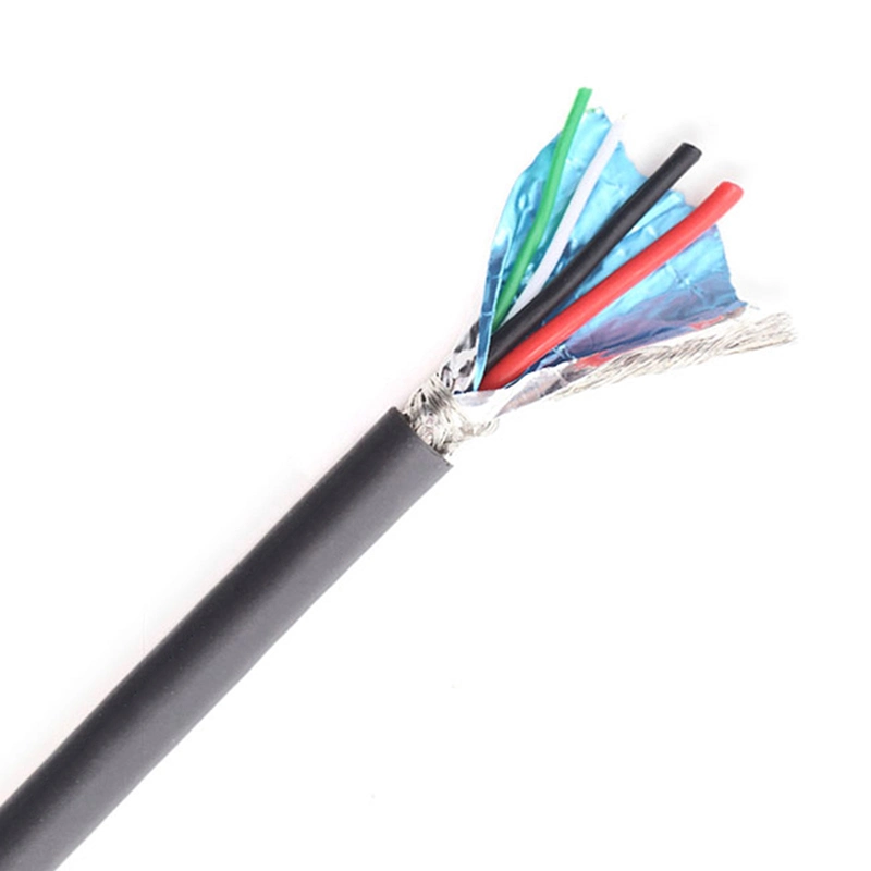 UL2405 Twisted Shielded Cable 2 3 4 5 6 Core Copper Conductor Electrical Wire Cable for Video Equipment