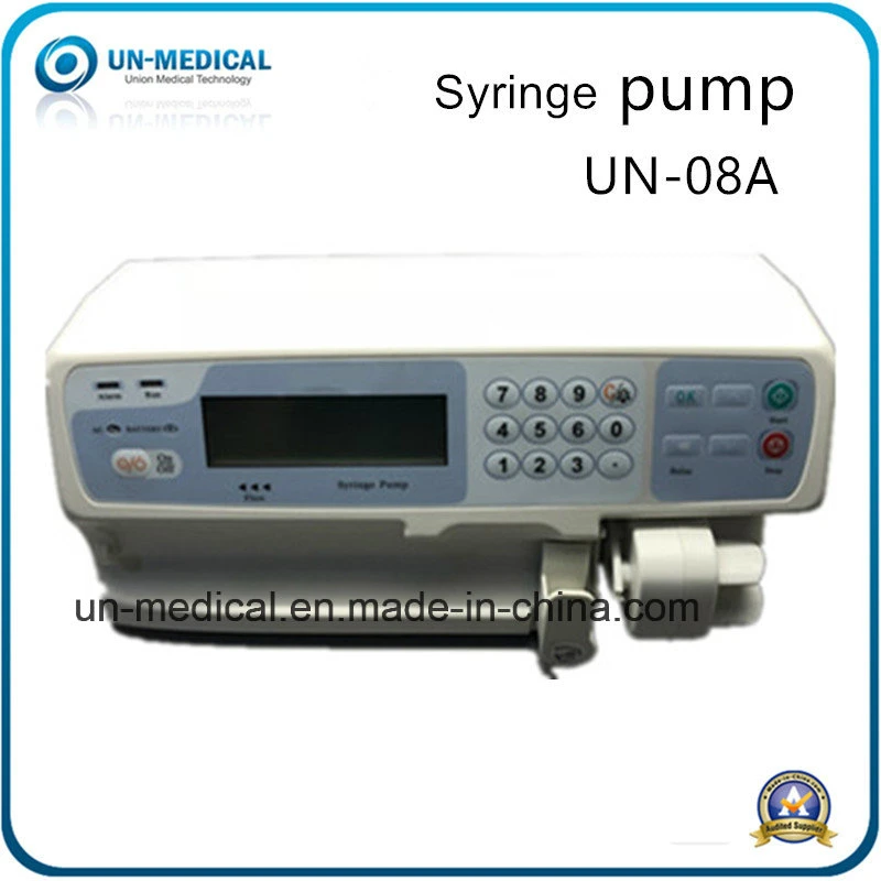 Automatic Medical Real-Time Display Injection Syringe Pump with Double/Single Channel