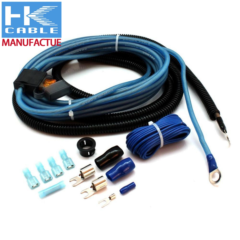 Car Amplifier Wiring Kits 10ga Amplifier Installation Kit Car Subwoofer Cable Set Pure Copper Wire China Made