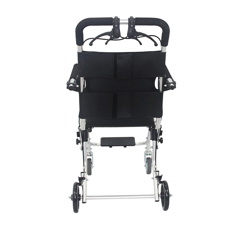 New Style Light Weight Portable Manual Aluminum Folding Wheelchair for Adult