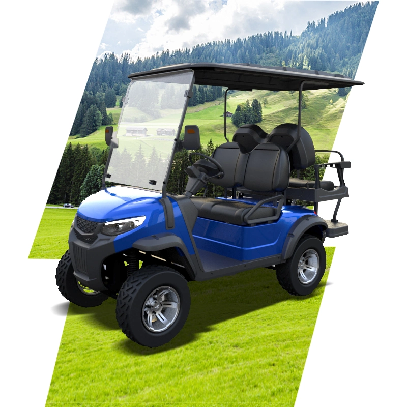 Cazar Predator H2+2 Ascensor Golf Cart 4 asientos Electric Buggy