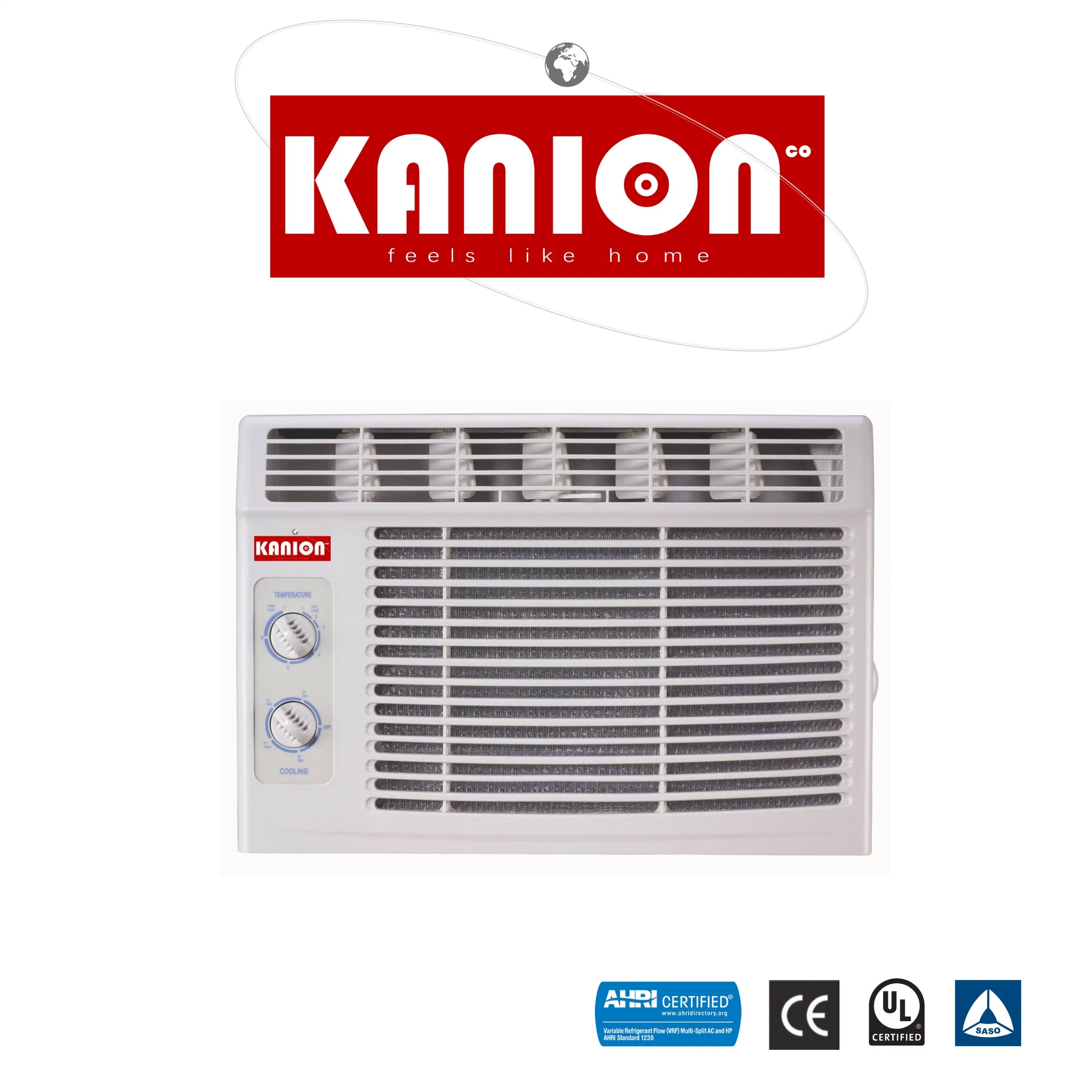 Kanada/USA Standard 5000BTU/7000BTU/9000BTU/12000BTU Cool&amp;Heat R410A Gasfenster Typ Luft Conditioner