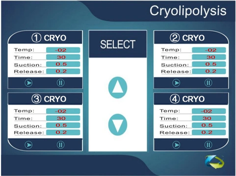 2023 الجسم بأكمله Cryolpolsis آلة تجميد الدهون المعدات