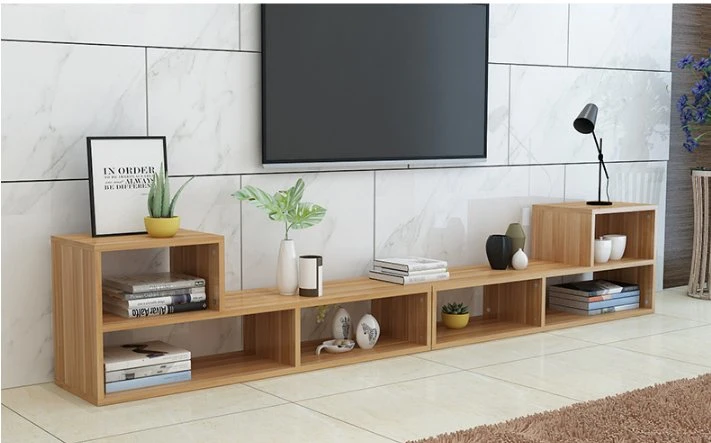 OEM-производитель в Китае ODM-производитель Цвет Дополнительная домашняя гостиная Мебель Меламин Современный деревянный ТВ блок шкаф складной Деревянный MDF Подставка для телевизора