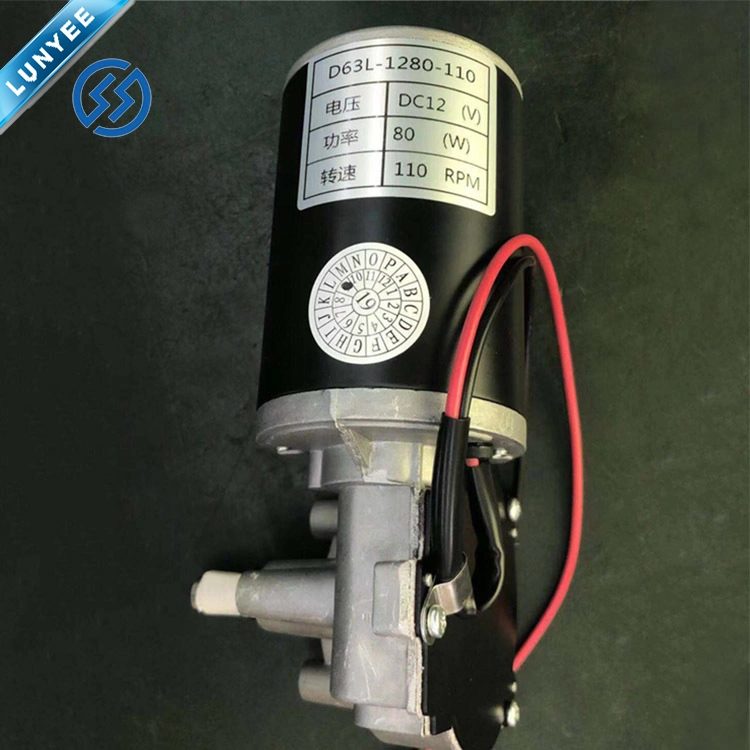 76mm 12-48V 32-18045-120W tr/min laminage d'engrenage de la porte de garage moteur à courant continu