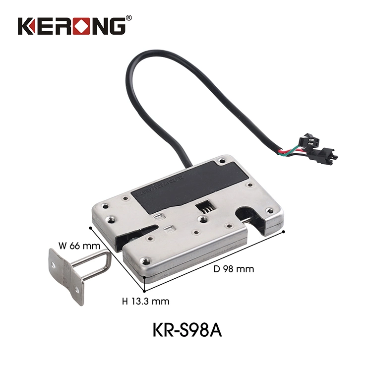 KERONG Hidden Motor Keyless Safety Cabinet Door Lock for Intelligent Electronic Express Cabinet