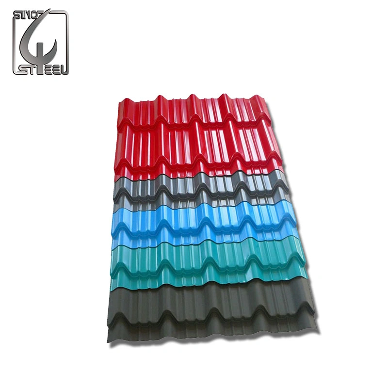 Roofing Material Coated Steel Wood Grain Painting Steel Galvanized Sheet Iron